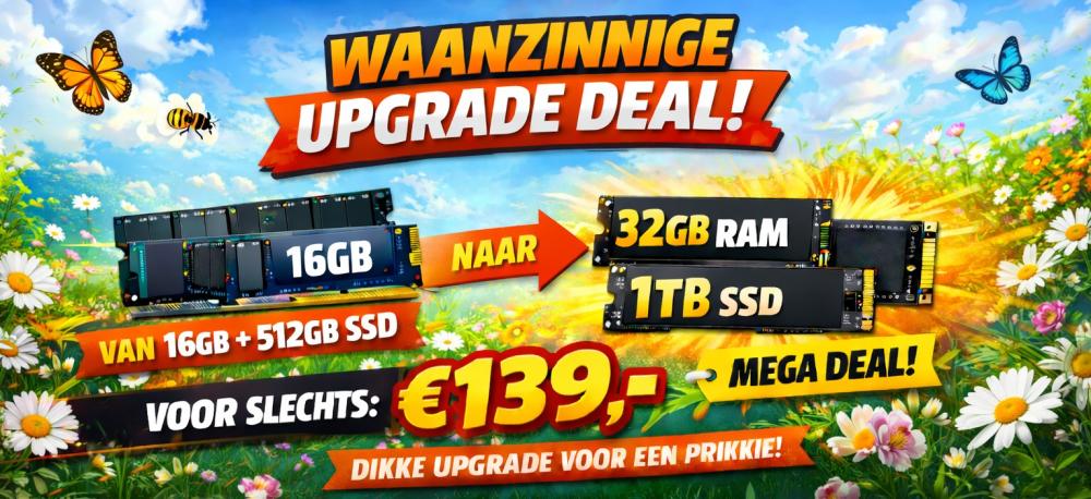 Upgrade deal banner
