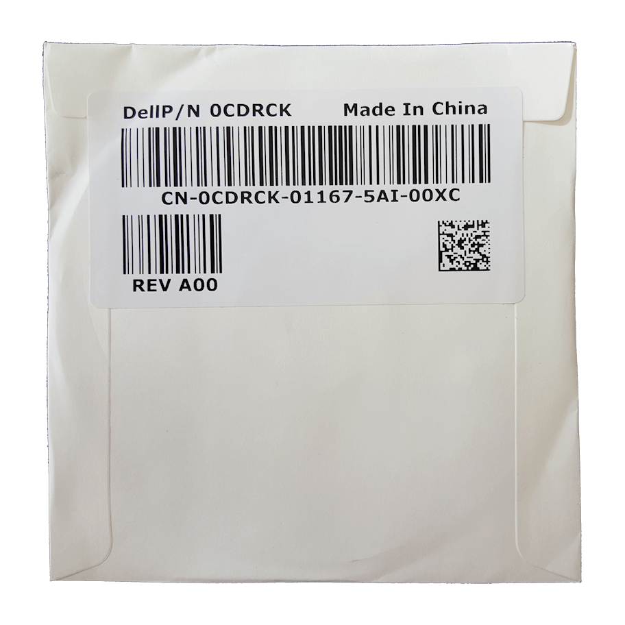 Microsoft/Dell Recovery DVD