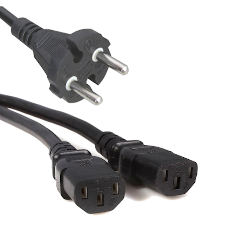 AWM Netsnoer Splitter