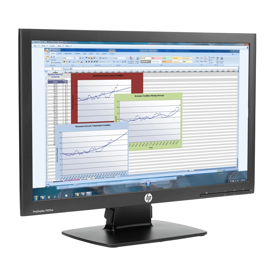 HP ProDisplay P222va