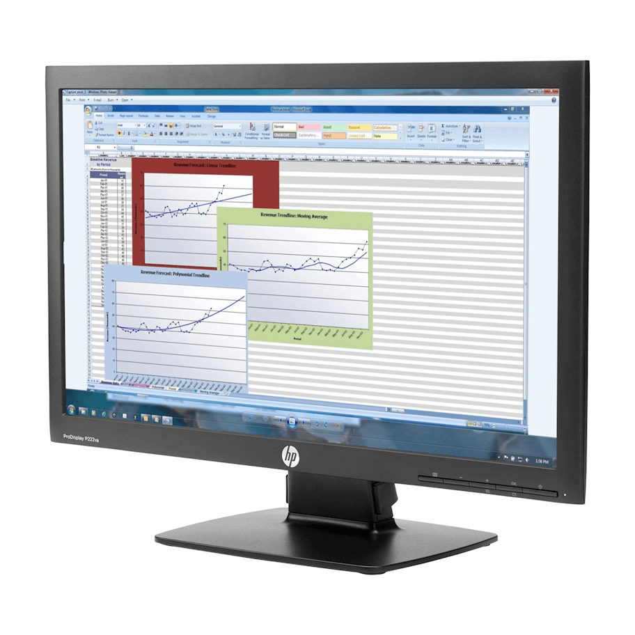 HP ProDisplay P222va