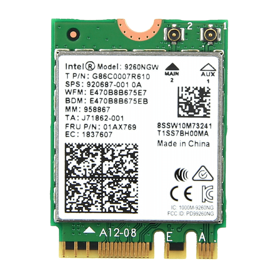 Intel 9260.NGWG.NV