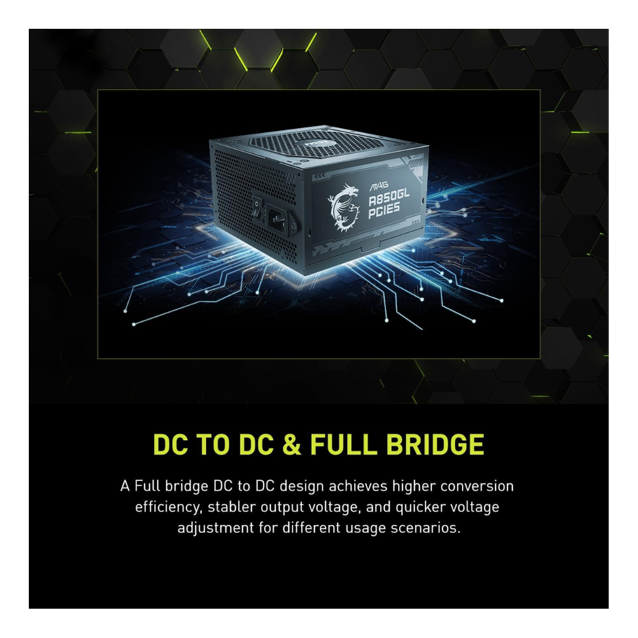 MSI MAG A850GL PCIE5