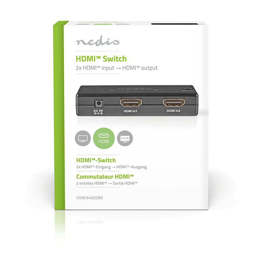 Nedis VSWI34002BK