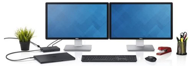 Dell WD15 zoals in een mogelijke situatie Dell WD15 zoals in een mogelijke situatie