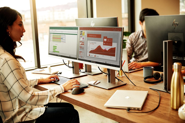 HP E223d sfeerimpressie